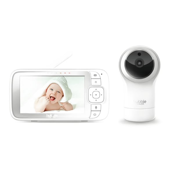 Baby Monitor with Motorized Zoom Camera & 5-Inch Screen – Hubble