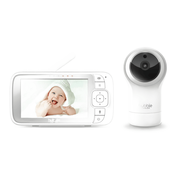 Baby Monitor with Motorized Zoom Camera & 5-Inch Screen – Hubble