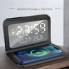מטען אלחוטי עם שעון דיגיטלי משולב