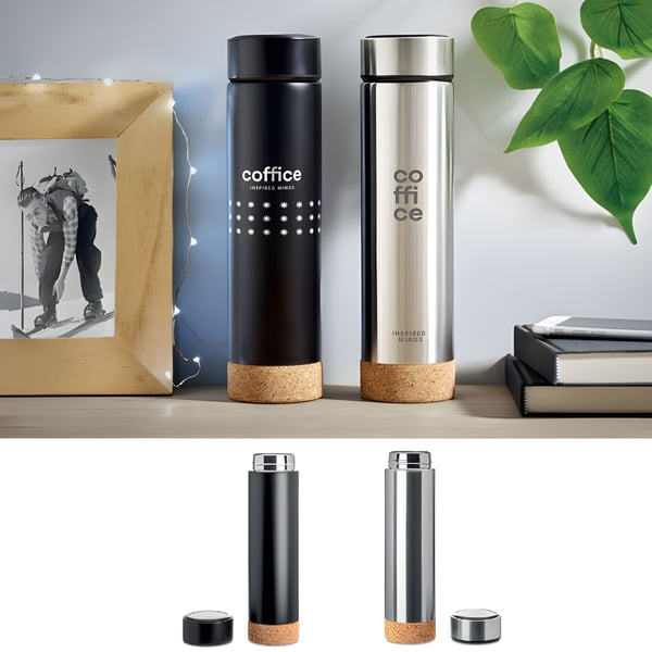 Luxury Stainless Steel Personal Thermos with Modern Design