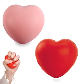 כדור לחיץ בצורת לב מפוליאוריתן – הארטי