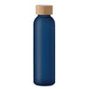 Stylish Glass Bottle with Bamboo Lid