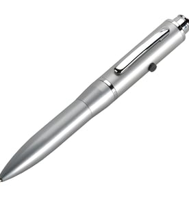 עט לייזר ירוק עם גוף מתכת – מרחק מקסימלי וטעינה USB