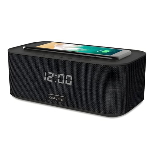 מרכז מוזיקה בייתי ואיכותי עם Bluetooth וטעינה אלחוטית