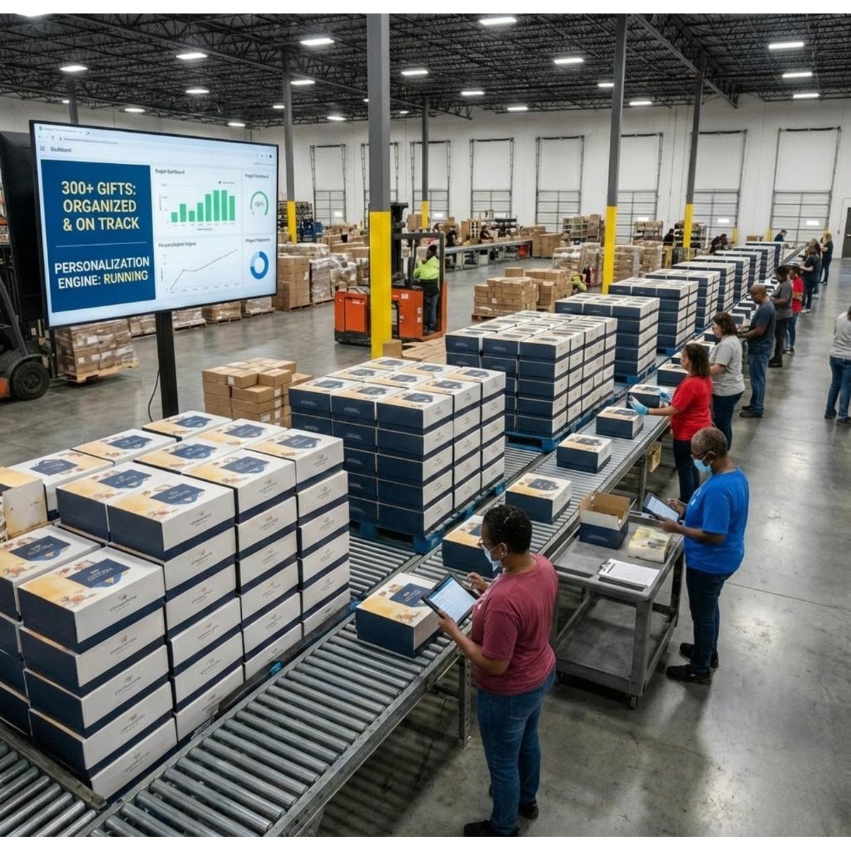 איך בונים מתנות לעובדים ל 300 עובדים ויותר בלי לאבד שליטה