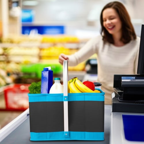 סלסלת שמח מתקפלת עם ידית אלומיניום