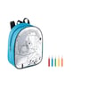 Creative Backpack with 5 Markers for Personalized Art