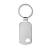 House Key with Metal Keyring