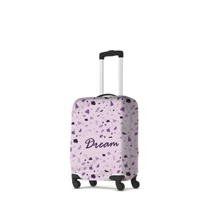 כיסוי ממותג למזוודת טרולי 21 אינץ'