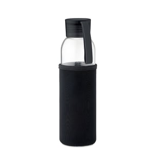Recycled Glass Bottle with Neoprene Pouch and PP Lid