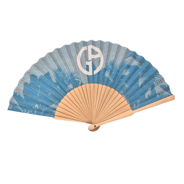 מניפת עץ לוטוס איכותית