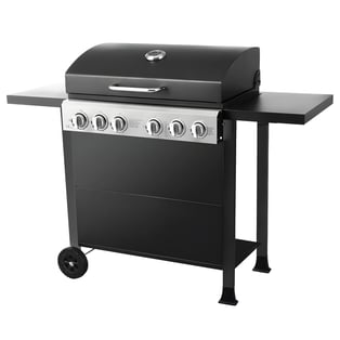 גריל גז חוץ 6 מבערים קנזס מבית Buffalo Chef