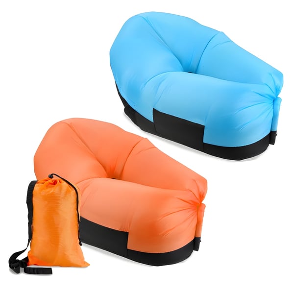 Deluxe Inflatable Lounge Chair for Beach and Travel