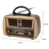 Vintage-Style Portable Radio