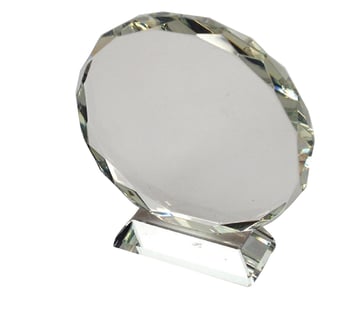 מגן קריסטל גדול - מתנה עסקית מרשימה