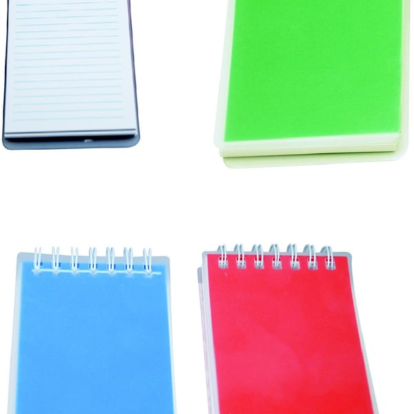 Personal Notebook with Clear PVC Cover - Perfect Employee Gift