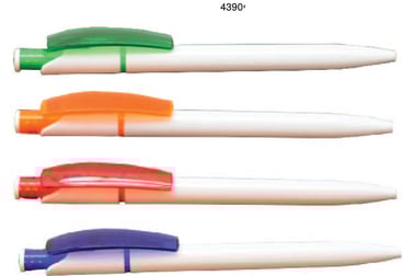 עט פלסטיק צבעוני - מתנה עסקית ייחודית