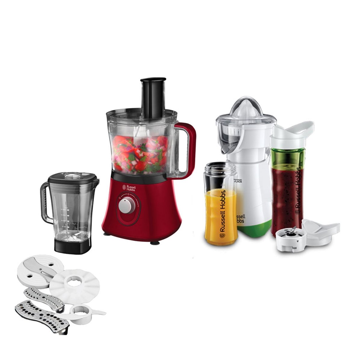 סט מטבח משולב מסחטת הדרים ושייקר TOGO של Russel Hobbs