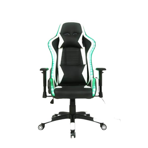 כסא גיימרים מעוצב עם תאורת לד שליטה