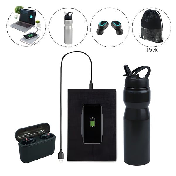 High-Tech Gift Set with Wireless Earbuds
