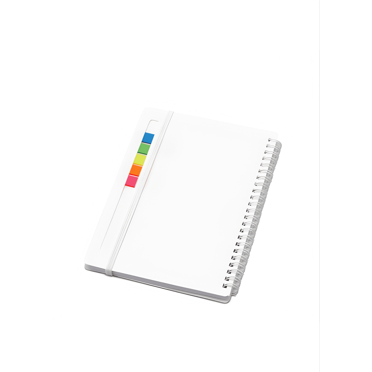 מחברת ספירלה A5 עם דביקיות וגומיית סגר איכותית
