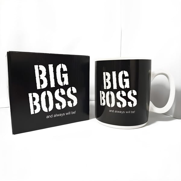 Big and Impressive Boss Mug – 900ml