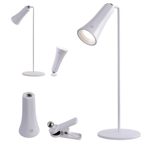 מנורת שולחן LED מודרנית עם עיצוב אלגנטי