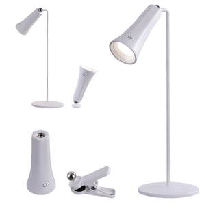 מנורת שולחן LED מודרנית עם עיצוב אלגנטי