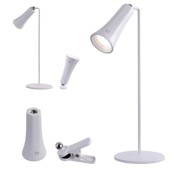 מנורת שולחן LED מודרנית עם עיצוב אלגנטי