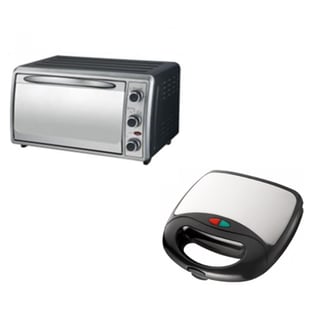 חבילת מטבח מושלמת: טוסטר אובן CROWN וטוסטר לחיצה Sauter