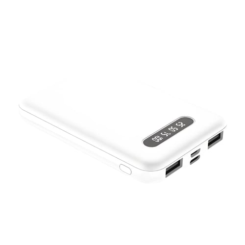 מטען נייד קומפקטי עם צג דיגיטלי 6000MAH