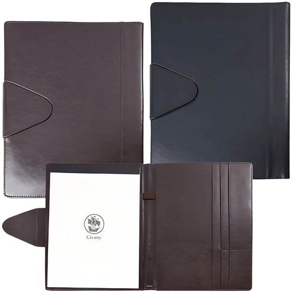 Luxury A5 Notebook with PU Leather Cover - Hebrew Opening and Magnetic Closure by Gevoni