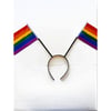 Adjustable Rainbow Flag Headband Antenna