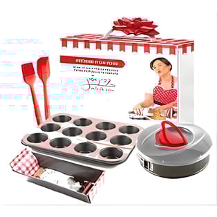 מארז אפייה 5 חלקים מבית ROSOLING - כל מה שצריך לאפייה מושלמת