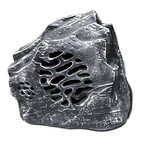 רמקול חוץ סלע 8 אינץ' לגינה – 200W, עמיד בכל מזג אוויר