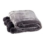 שמיכת קורל פליז פומפון - פינוק יוקרתי לעובדים וללקוחות