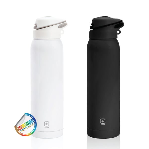 High-Quality Urban Design Thermal Bottle with Adjustable Straw