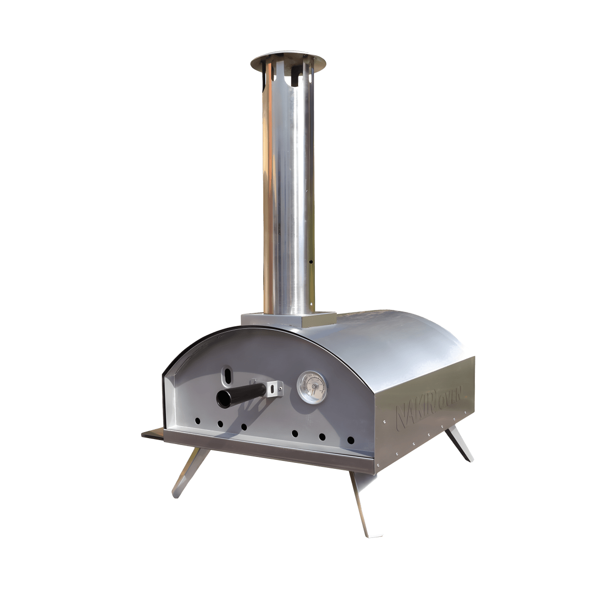 תנור גז מקצועי ועוצמתי Nakiri בצבע כסוף