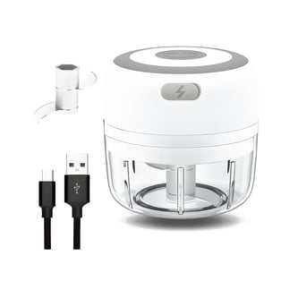 קוצץ מזון חשמלי מיני - טעינה USB