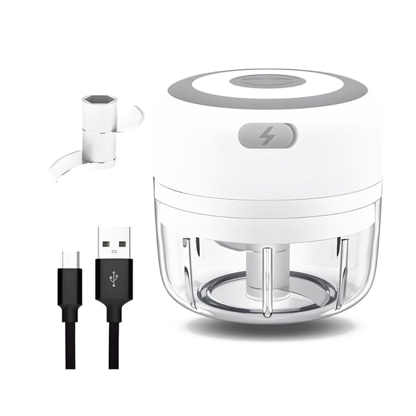 קוצץ מזון חשמלי מיני - טעינה USB