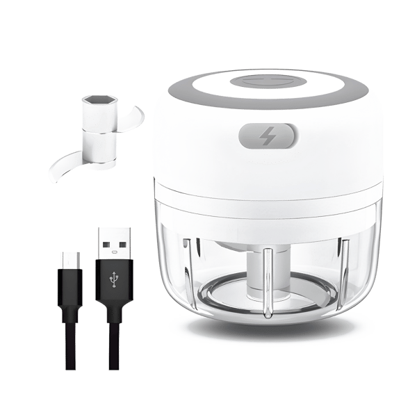 קוצץ מזון חשמלי מיני - טעינה USB