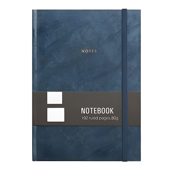 Elegant Dark Hardcover Notebook
