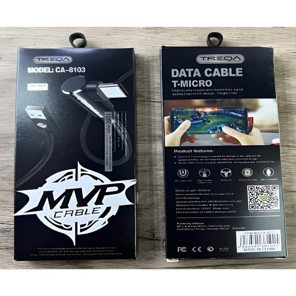 TREQA TYPE MVP A-8103 Fast Charging Cable