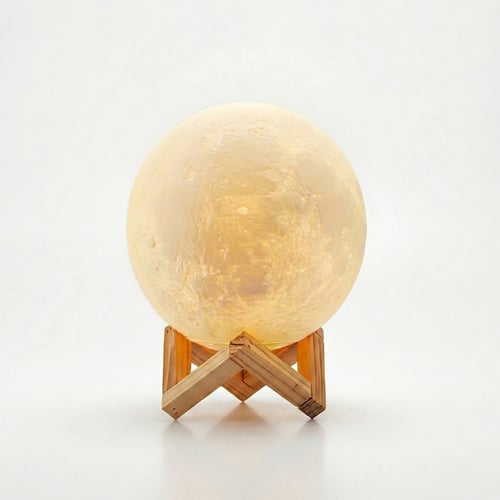 מנורת אווירה חכמה עם רמקול בלוטות' ושלט רחוק – לונה