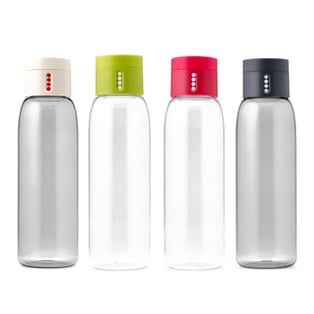 DOT HYDRA 600ml Water Tracker Bottle - Stay Hydrated Effortlessly