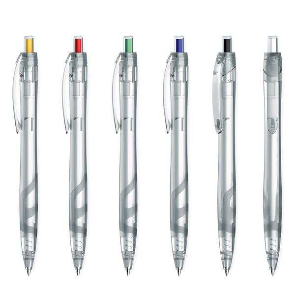 Eco-Friendly Ballpoint Pen Made from Recycled Rpet Material with Colorful Design