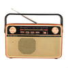Portable Retro Radio with USB and SD Card Slot