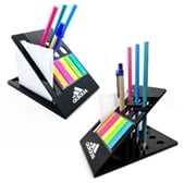 Angled Pen Holder with Memo Paper