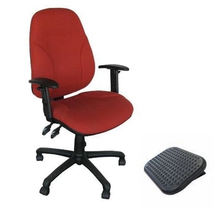 Ergonomic Office and Computer Chair with Footrest