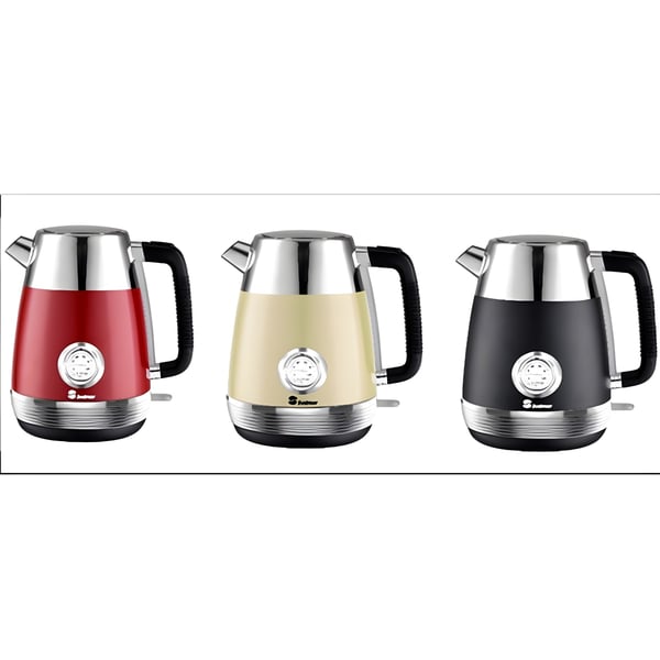 Stylish Electric Kettle with Temperature Gauge by SELMOR - London Model